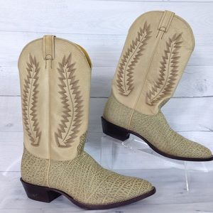 NOCONA | Leather Cape Buffalo Cowboy Boots